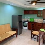 Family Plus Suite Blue Kitchen